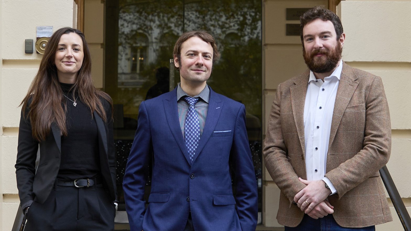 Dr Laura Hayes (Dublin Institute for Advanced Studies), Dr Boris Galkin (Tyndall National Institute) and Dr Anthony Redmond (University College Dublin). 