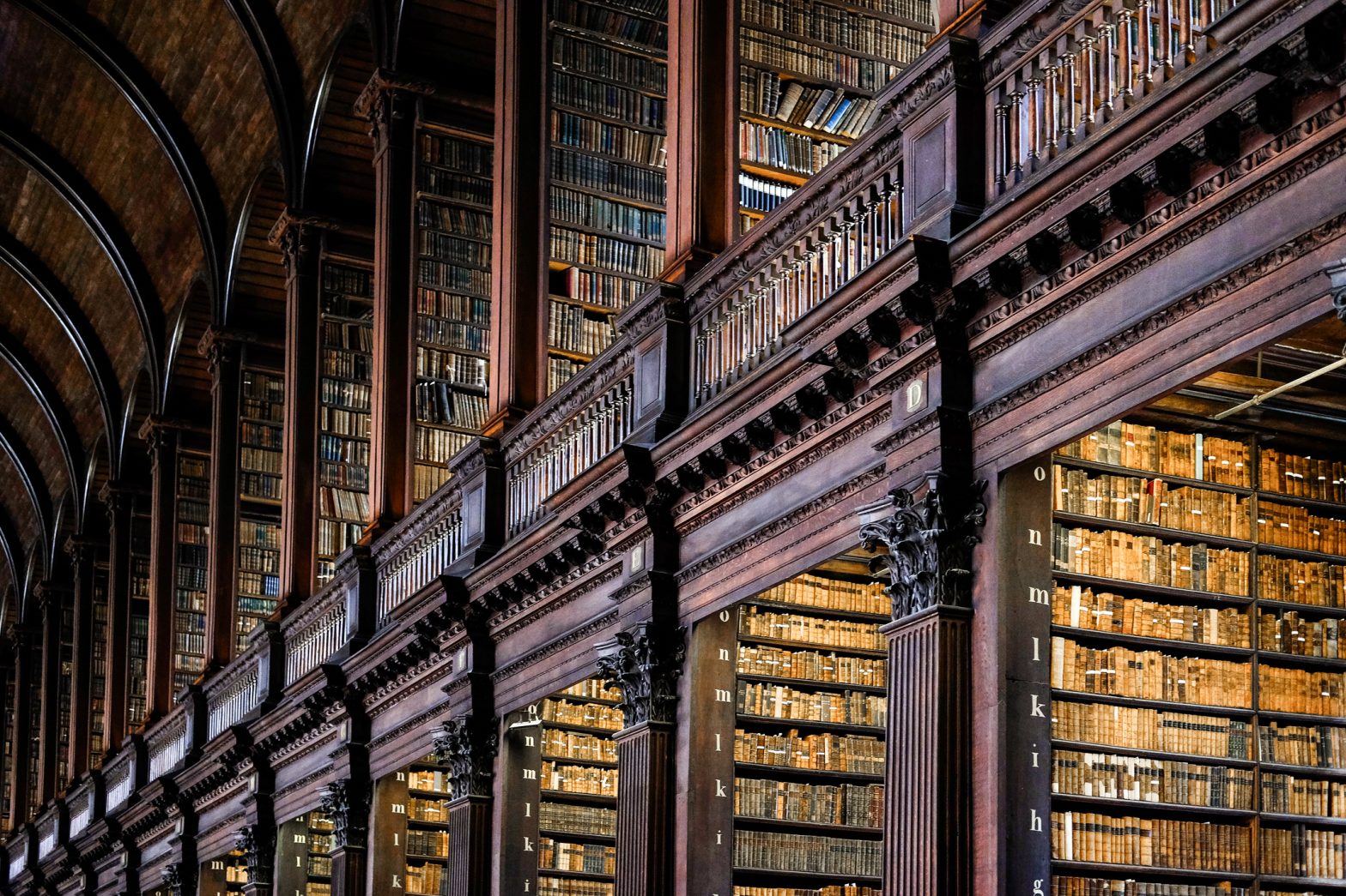An image of the Old Library in Trinity College Dublin