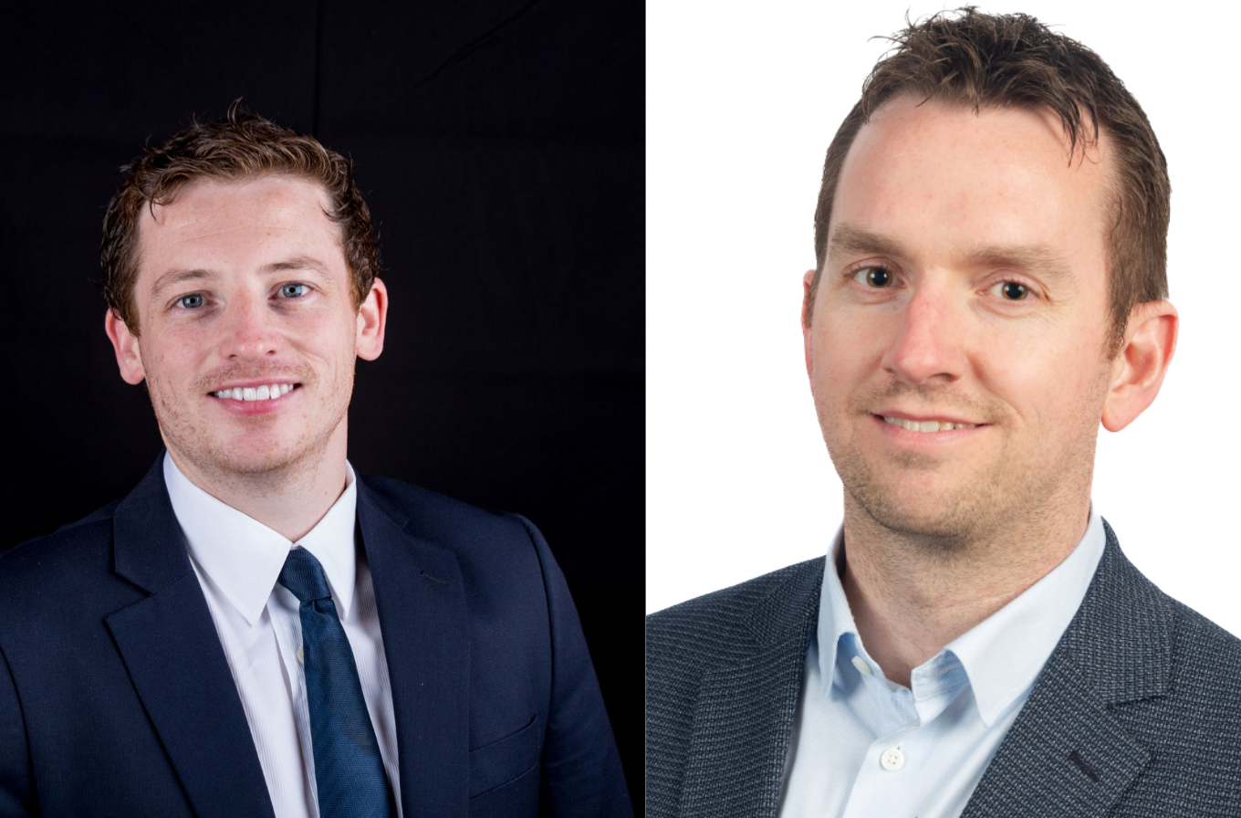 Professors Ted Vaughan and Martin O’Halloran